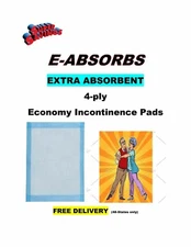 300ct 17x24" 4-Ply Extra Absorbance Puppy Training Pads 21gr Reuse up to 3x's