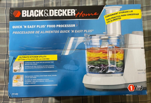 BLACK & DECKER Quick N Easy Food Processor FP1450 (Factory Sealed) - Picture 1 of 4