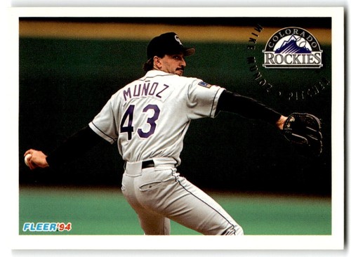 1994 Fleer Update Mike Munoz #U129 card