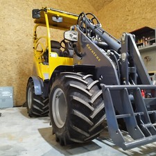 Eurotrac w 12 Schutzdach /Radlader / Hoflader inkl. Schaufel und Palettengabel
