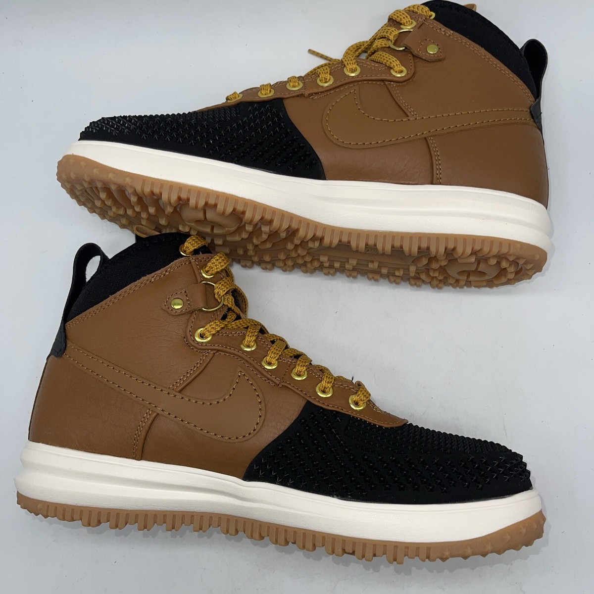 Size 9.5 - Nike Lunar Force 1 Duckboot 2016 Ale Brown Black  display picture 1