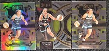 CHENNEDY CARTER SILVER PRIZM 2024 Select WNBA Concourse #29 & Base, Premier #199