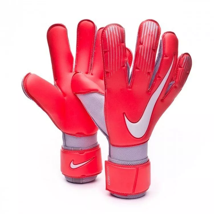 Nike Vapor Grip3 Contact Plus Goalkeeper Gloves Sz 6 Light Cirmson