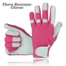 Thorn Proof Resistant Gloves Gardening Ladies Women Girls Work Mechanic Field UK