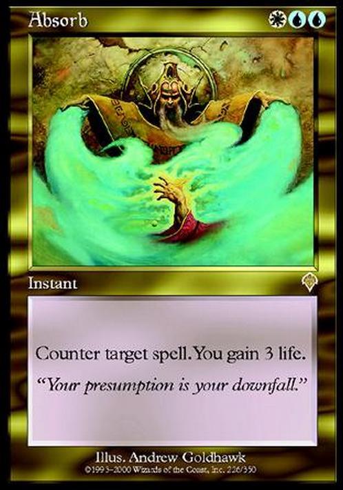 Absorb ~ Invasion [ Excellent ] [ Magic MTG ]