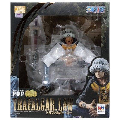 Megahouse One Piece Figur – Trafalgar Law, Portrait Of Pirates, Ca. 15 Cm, Bemalte Sammlerfigur