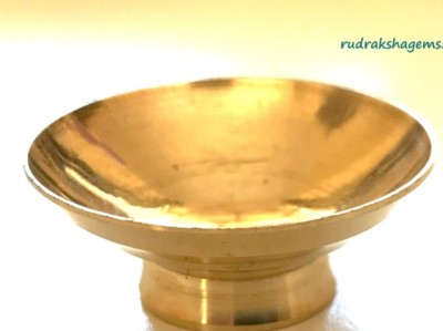 Diya Diva Räucherstäbchen Deeya Messing Lampe Deepak Mini Ständer Puja Artikel