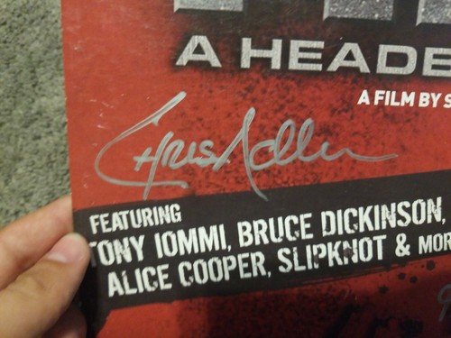 CHRIS ADLER LAMB OF GOD SIGNED AUTOGRAPHED METAL HEADBANGERS JOURNEY POSTER 2006 - Picture 2 of 7