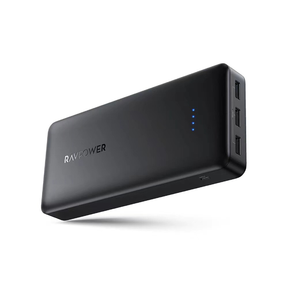 RAVPower Prime 32000mAh Power Bank | 3 Port | Black | For