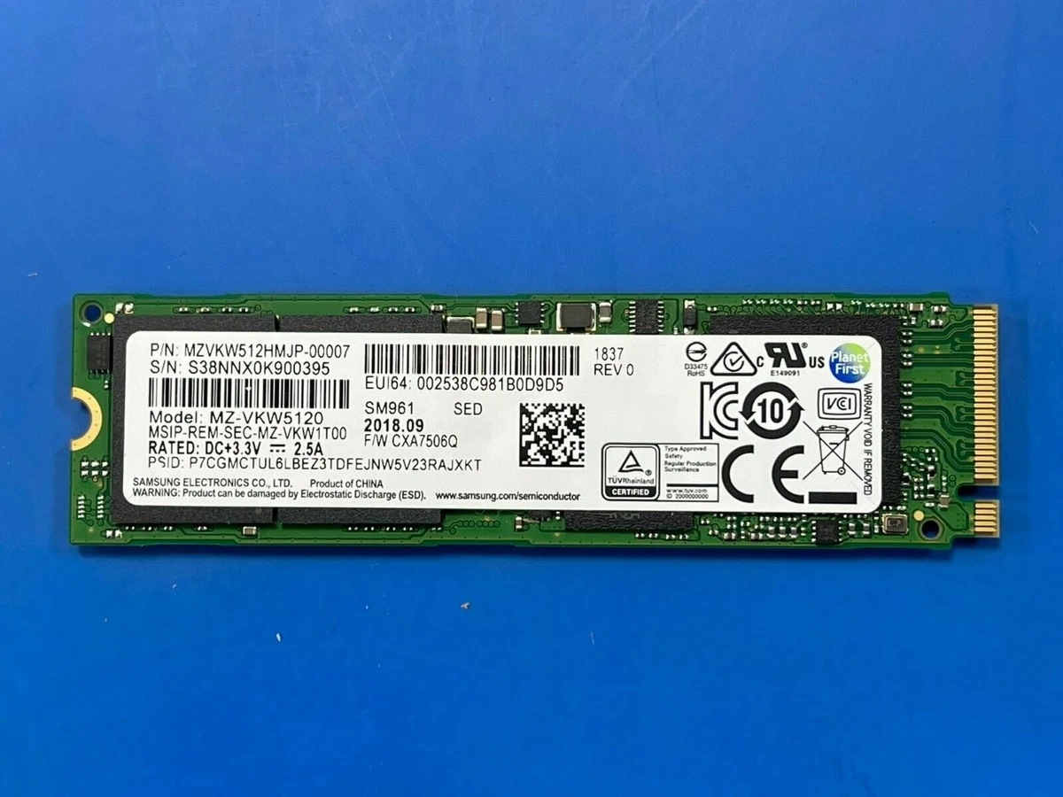Sm961 512 hotsell