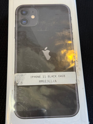 iPhone 11 64GB Black - Locked Verizon - New In Box
