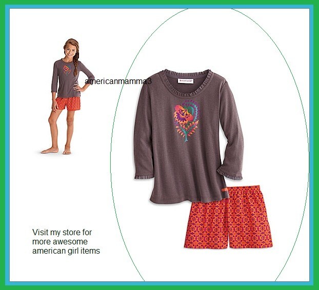 American Girl Clothes LE SAIGE PJs SIZE XS (6) for Girls Pajamas