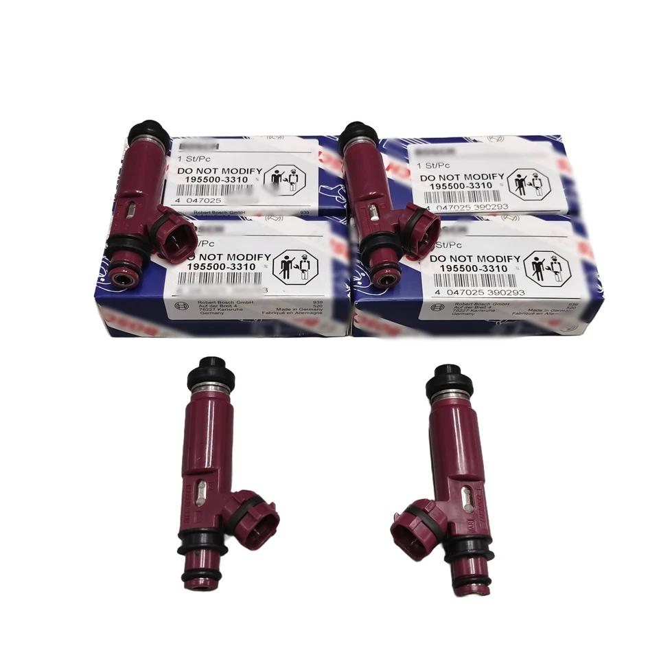4X OEM Genuine Denso Fuel Injectors Fits MAZDA MX-5 MIATA 1999-2000 1.8L - Изображение 4 из 4