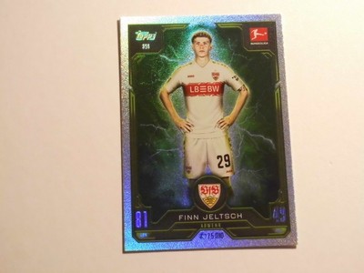 Topps Finn Jeltsch VFB Stuttgart Bild 359 Match Attax 2025 2026 Rising Star Card