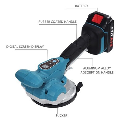 1-Tile Vibration Levelling Machine 21V Battery Tiling Tool With 6 YBXE