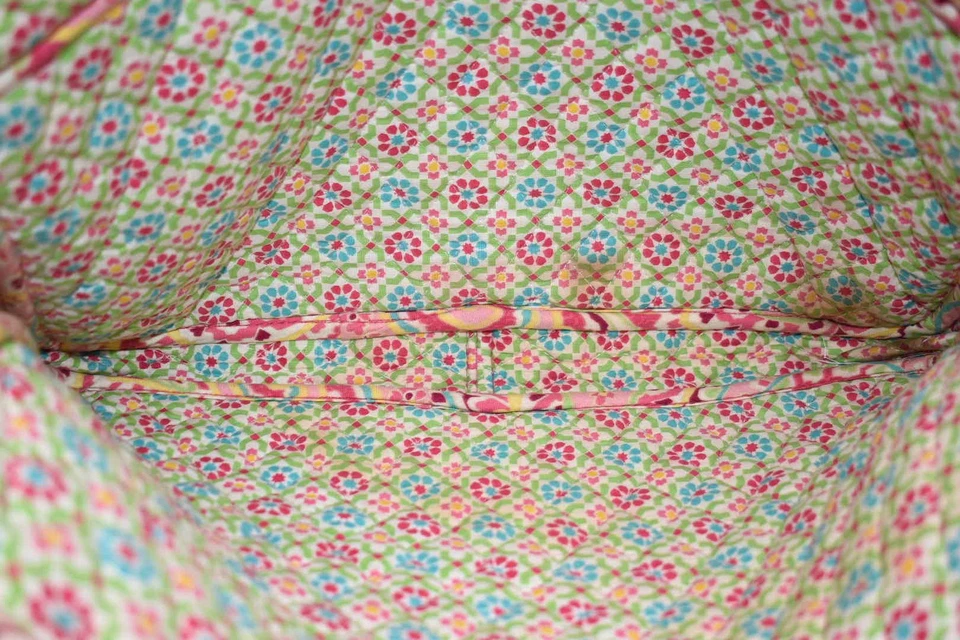 Vera Bradley Laptop / Work Bag in "Capri Melon" Pattern - Image 4 of 4