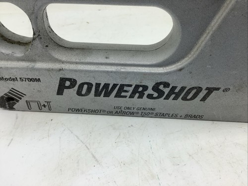 PowerShot Heavy Duty 2-in-1 graffetta e pistola per unghie 5700M graffette chiodatrice Bradley - Foto 6 di 10