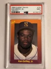 1989 Classic Travel #131 Ken Griffey Jr. RC Rookie Update 1 PSA 9 Mint Seattle