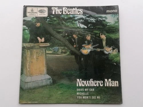 THE BEATLES   NOWHERE  MAN  ORIG  1966 UK  EP  PARLOPHONE GEP  8952