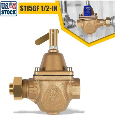 #ad Replace for Watts 1156F Brass Tubular S1156F Boil Water Pressure Regulator 1 2quot; $84.85