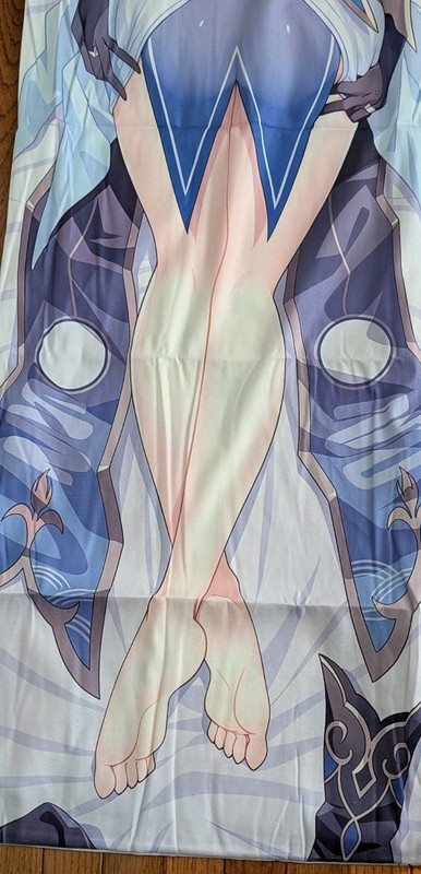 Anime Character Dakimakura Body Pillow Cover, Double-Sided Print, Jingliu