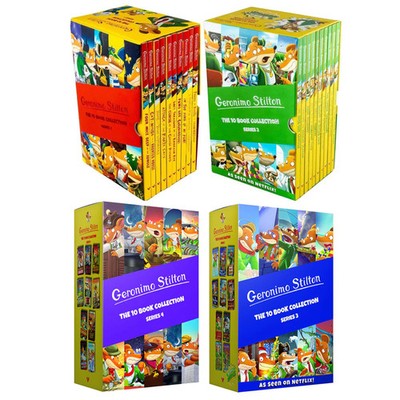 Geronimo Stilton Series 1,2 ,3 and 4  40 Books Collection Set | Geronimo Stilton