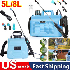 Rechargeable Electric Garden Plant Sprayer Battery Powered Sprayer with Nozzles