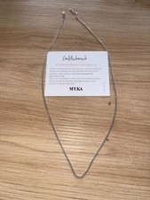 Herrenhalskette Weißgold 14K/585 55cm