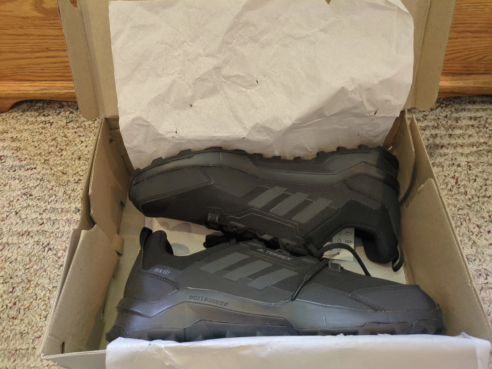 New Adidas Terrex AX4 R.RDY Men's Hiking Shoes, Black, Size 15, H67966
Opens in a new window or tab