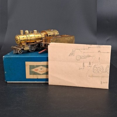 International Models / Takara HO Gauge Brass Loco & Tender 2-6-0 Unnumbered 