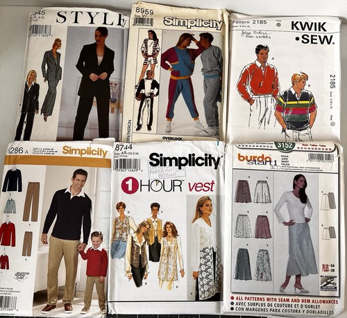 24 X Vintage Sewing Patterns Bundle | Vogue Simplicity UNCUT 70s 80s 90s Lot - Picture 4 of 5