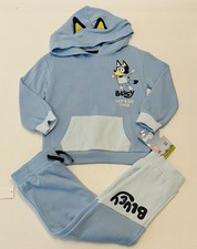 New Bluey Toddler Boy Girl 4T Jogger Pants Hoodie Set Cute Outfit