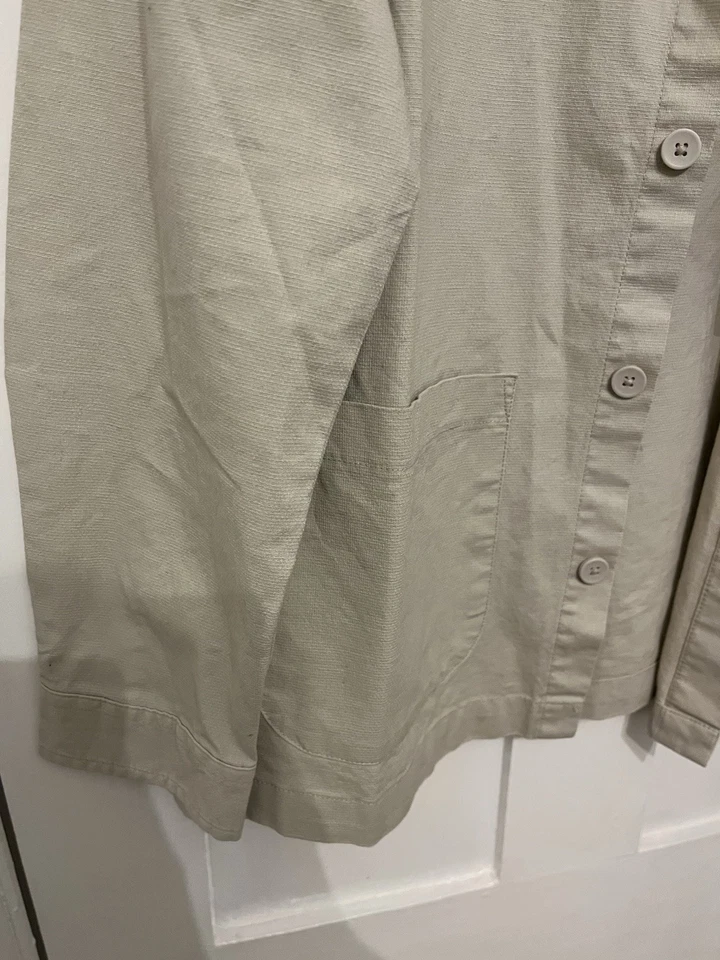 Folk linen blended Shirt / Overshirt M Medium size brand new with tags RRP £160 - Image 3 of 4