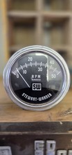 Vintage Stewart Warner Tachometer Untested Nice Condition