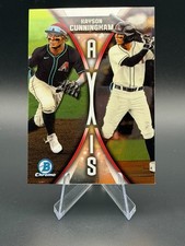 2025 Bowman Draft Chrome Axis A-8 Kayson Cunningham Diamondbacks