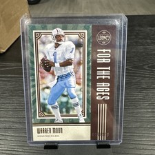 2020 Panini Legacy For the Ages Green 26/100 Warren Moon #FTA-WM HOF 