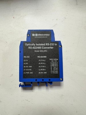 B&B Electronics 485LDRC Optically Isolated RS-232 to RS422/485 Converter