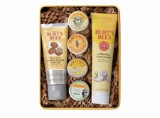 Burt s Bees Classics Gift Set 6 Pc Kit Lip Balm Hand Cream Foot Cream NEW