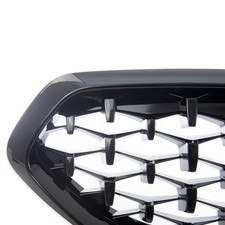 K�HLERGRILL DIAMANT GRILL PASST Passend f�r BMW Z4 G29 AB 18 BLACK GLANZ