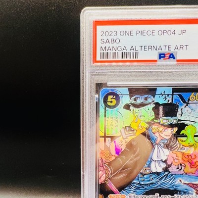 PSA 10 Sabo OP04-083 SR Manga Alt Art Comic Parallel One Piece