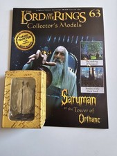 Eaglemoss The Lord Of The Rings Collectors Model N0 63 AND MAGAZINE