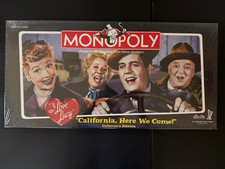 Monopoly "CALIFORNIA, HERE WE COME " I LOVE LUCY Edition 2005 Brand NIB Sealed