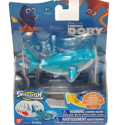 Disney Pixar Finding Dory SWIGGLEFISH DESTINY Figure shark Bandai NEW sealed