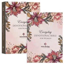 NLT Holy Bible Everyday Devotional Bible for Women New Living Translation, P...