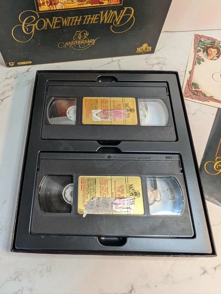 Gone With The Wind 50th Anniversary 2 VHS Box Set - Image 3 of 4
