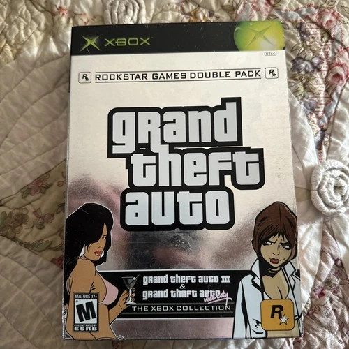 Grand Theft Auto Double Pack (Microsoft Xbox, 2003)