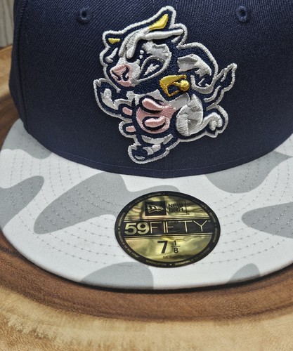 Wisconsin Timber Rattler Under Tuggers New Era 59Fifty Fitted Hat Size 7 1/8 - Picture 3 of 15