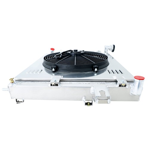 Radiator 16 Fan Shroud for 1999-2004 Grand Cherokee 4.0L Automatic Aluminum - Picture 6 of 9