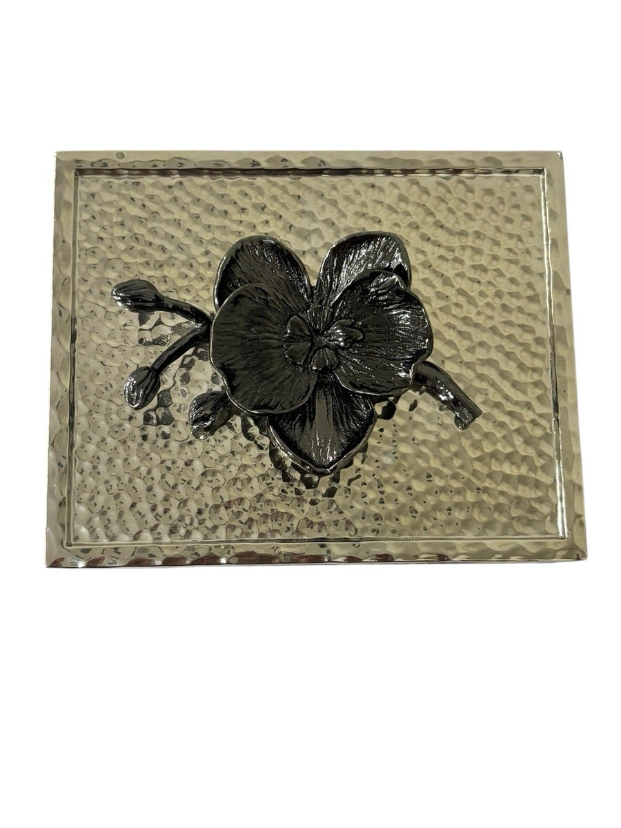 MICHAEL ARAM Black Orchid Mini Jewelry Box 790824570680| eBay