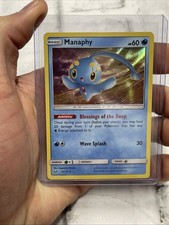 Manaphy 25/73 NM Shining Legends English Pokemon Card TCG Near Mint Holo 2017
